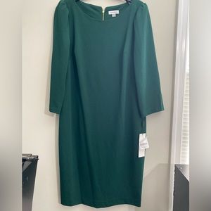 Teal Green Dress Calvin Klein Size 14